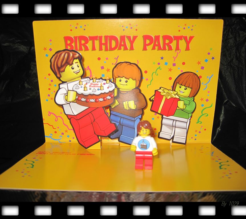 lego birthday party kit