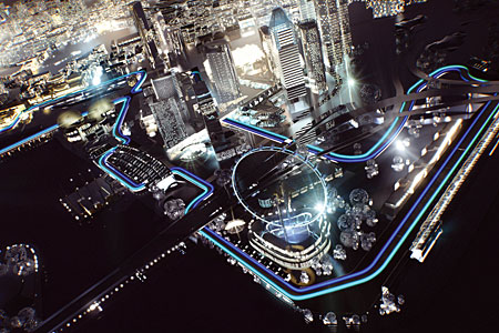 formula 1 2010 wallpaper. The Singapore F1 is the 1st