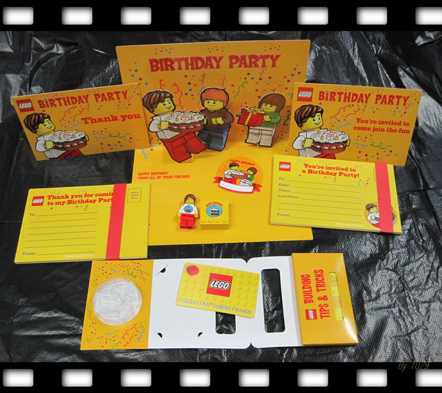 lego birthday party kit